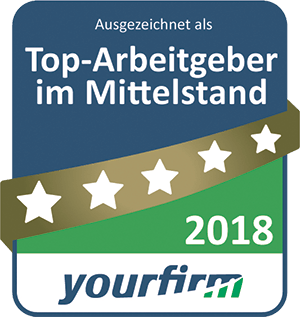 Siegel Top Arbeitgeber 2018