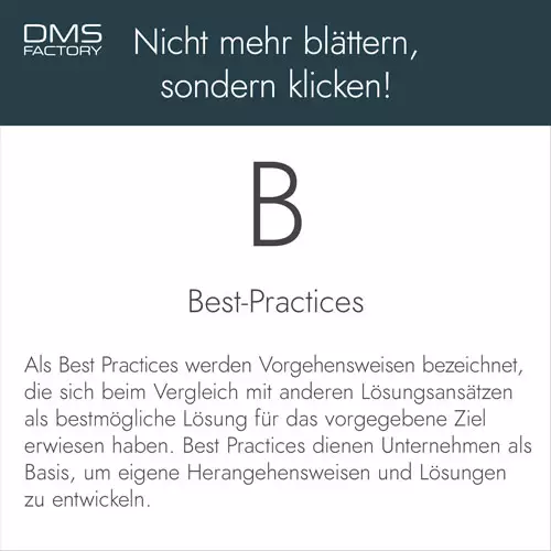Glossar: Best Practices