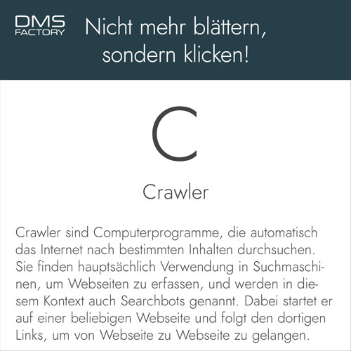 Glossar: Crawler