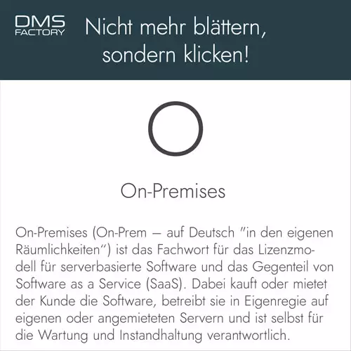 Glossar: On-Premises